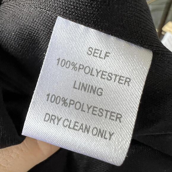 Cotton Candy LA Black Plunge Tie-Waist Romper Women’s Size M Boho Chic Belted - Picture 10 of 14